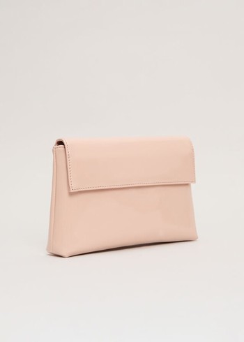 Phase Eight Pink Patent Bags Pink Australia | VG5479803